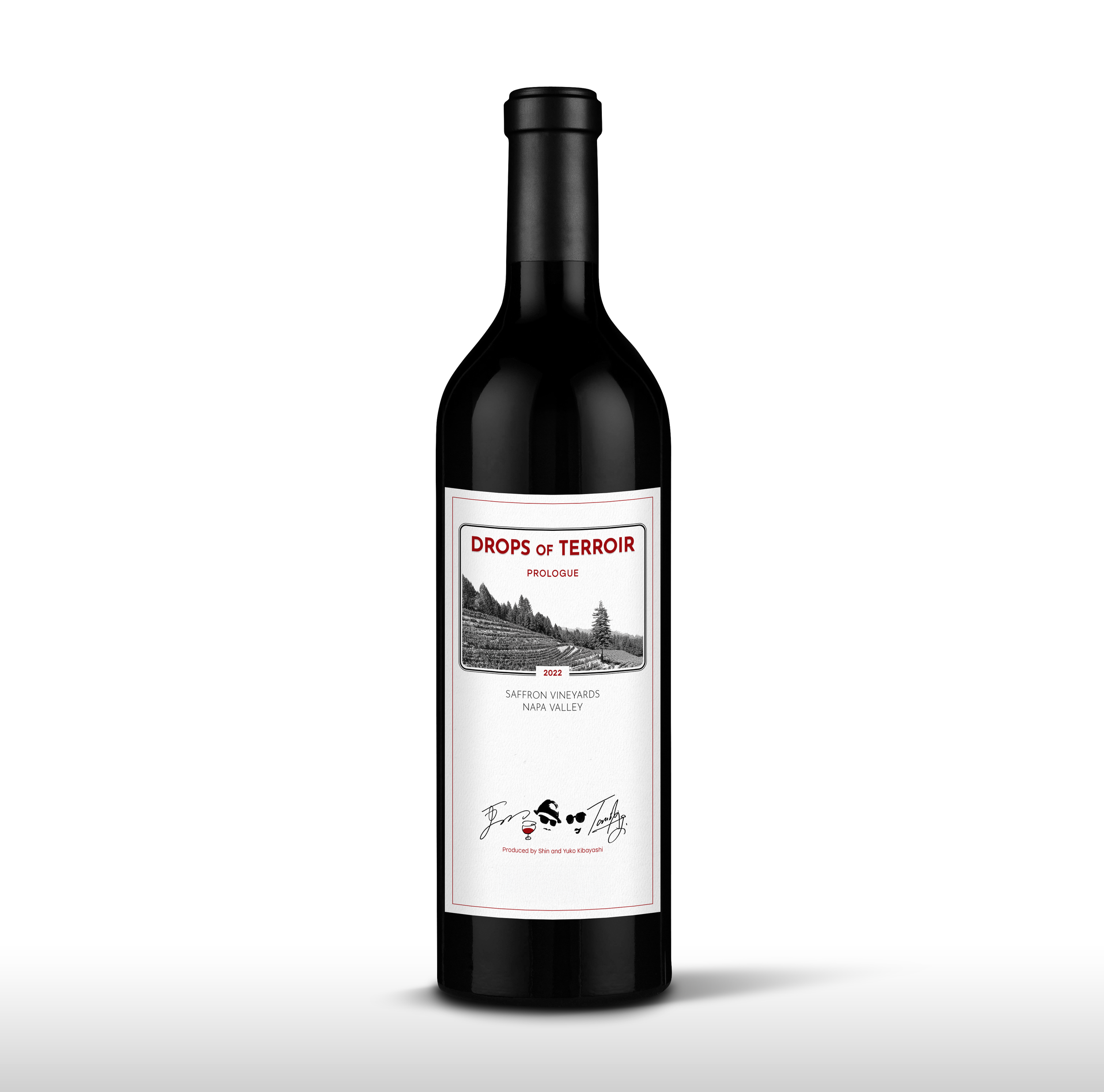 Drops of Terroir Prologue RED 2022 bottle